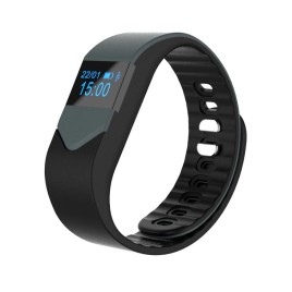 M3S Bluetooth 4.0 Smart Watch Life Waterproof Sleep Monitor Sport Tracker Pedometer Wristband Bracelet - Grey + Black