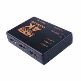 1080P 4K*2K HDMI Video Switch Switcher HDMI Splitter 3 Input 1 Output Port Hub for DVD HDTV Xbox PS3 PS4