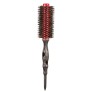 14mm Round Brush Natural Bristle Roller Comb With Non-slip Wood Handle Aluminum Round Comb for Hair Styling