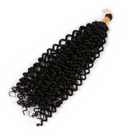 1pcs Synthetic Crochet Braids 14 Inch Curly Grey,Black,Brown,Blonde,Purple Ombre Braiding Hair Extensions