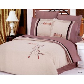 Full/Queen Bed Modern Bedding Sports Duvet Cover Set Le Vele LE132Q