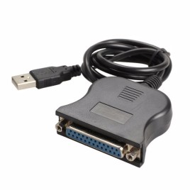 95cm USB 1.1 DB25 Female Ports Connectors Print LPT Converter Cable Adapter  