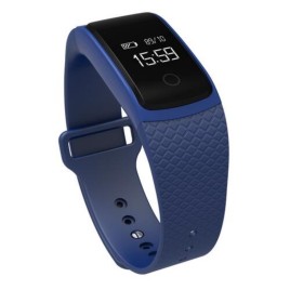 A09 Bluetooth Smart Bracelet Heart Rate Monitor Blood Oxygen Monitoring Life Waterproof Fitness Tracker Watch - Blue
