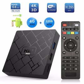 Android 8.1 Smart TV BOX RK3328 4g DDR3 RAM 32g ROM TV Receiver 4k Wifi Media Player Box