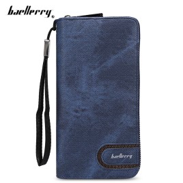 Baellerry Stylish PU Leather Card Holder Clutch Wallet for Men