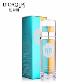 BIOAQUA 2 in 1 Base Makeup BB Cream Primer Foundation Make Up Cover Maquiagem Whitening Cosmetic Corrector Nude Make-Up