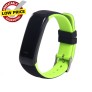 Bluetooth 4.0 Blood Pressure Heart Rate Healthy Bluetooth Smart Band - Green