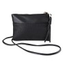 Brief Pure Color PU Leather Crossbody Bag for Women