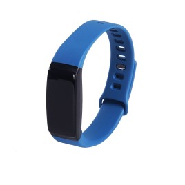 Call Alert Sport Blood Pressure Heart Rate Monitor Bluetooth Watch - Blue