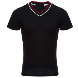 Casual Modal V Neck Male Short Sleeve Shirt