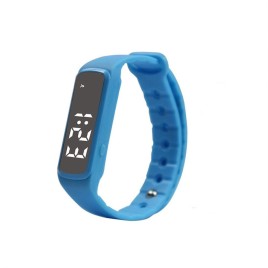 CD5 Fitness Tracker Smartwatch Bracelet Accurate 3D Pedometer Smart Wristband Bracelet Monitor Temperature Sleep for Smartphones - Blue