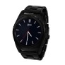 Classic Smart Watch G4 Wearable Devices with Android Heartbeat Pedometer Smartwatch Bracelet Metal Strap - Black