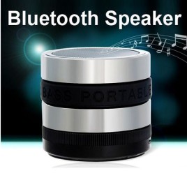Dogo DG530 DSLR Lens Shaped Super Bass Portable HiFi Mini Bluetooth Speaker Support Card Reader & FM Radio(Black)