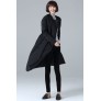 Down Jacket Coat Female Costume Solid Color Thicken Long Slim with Large Size  