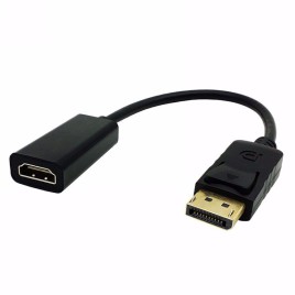 DP to HDMI DP DisplayPort-HDMI HDTV Adapter Cable Converter 1080P for HDTV Projector  