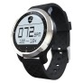 F69 Life Waterproof Smart Buletooth Watch Fitness Tracker + Heart Rate Monitor Bracelet Pedometer Sleep Sedentary Reminder Wristband for Smartphone - Black
