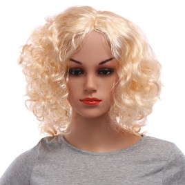 Fashion Party Carve Long Curly Inflated Fluffy Afro Hair Wigs for Girl