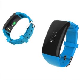 Fashion X16 Sport Office Smart Watch Bracelet Band Heart Rate Monitor Pedometer Fitness - Blue