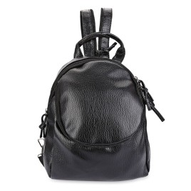 Fashion Zipper Strap Design Pure Color Multifunctional Shoulder Bust Bag for Ladies