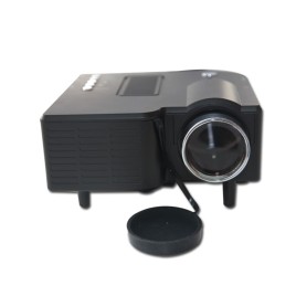GM40 LED Portable Projector 24W Multimedia Support 1080P HDMI VGA SD Card USB Black