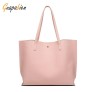 Guapabien Large Capacity Simple Handbag Women Tote Bag