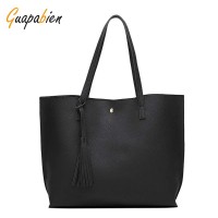 Guapabien Large Capacity Simple Handbag Women Tote Bag Guapabien Large Capacity Simple Handbag Women Tote Bag