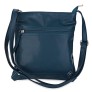 Guapabien PU Leather Solid Color Rectangle Light Weight Shoulder Bag