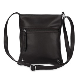 Guapabien PU Leather Solid Color Rectangle Light Weight Shoulder Bag