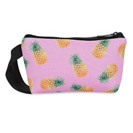 Guapabien Trendy Colorful Pattern Print Cosmetic Pocket Money Mobile Phone Bag for Ladies