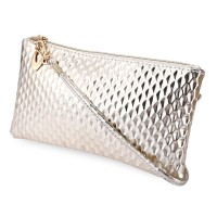 Guapabien Trendy Plaid Pattern Women Handbag Shoulder Messenger Envelope Bag