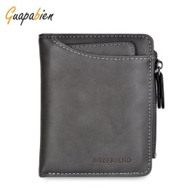 Guapabien Women Short Wallet with Detachable Card Holder