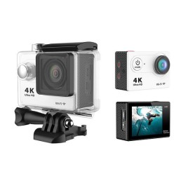 H9 Mini Waterproof Ultra 4K Full HD1080P 170 Degree Angle WiFi DV Action Sports Camera Camcorder - White