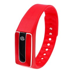 HB02 Bluetooth Smart Heart Rate Strap Watch Blood Pressure Monitor Smartwatch Bracelet Fitness Tracker Waterproof For iOS Android Waterproof IP67 - Red