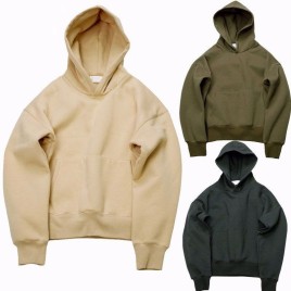 Hip Hop Hoodies with Fleece WARM Winter Mens Kanye West Hoodie Sweatshirt Swag Solid Sweater