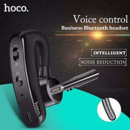 HOCO Business Bluetooth Wireless Headset Voice Control Sports Earphones with Microphone