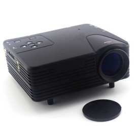 HX100 Mini Portable 1001lumens 640*480 LCD LED TV DVD Projector Multimedia Player Home Theater Supoort Game 
