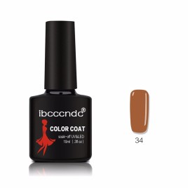 Ibcccndc 10ml UV LED Soak-Off Semi Permanent Base Coat Gel Varnishes Nail Gel Polish Gel Nail Art 