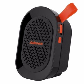 Jabees Beatbox Mini Bluetooth V4.1 Wireless 15M Voice Reminding or Wired with 3.5mm Port Portable Audio IPX4 Waterproof Speaker for iPhone Android Phone - Orange 