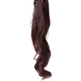 Jaw Clip  Long Wavy Pony Tail Ponytail Wig Hairpiece Hair Extension