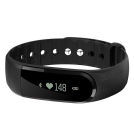 Joyroom CY-ST01 Bluetooth Fitness Smart Bracelet Wrist Band Support Heart Rate Monitor - Black