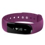 Joyroom CY-ST01 Bluetooth Fitness Smart Bracelet Wrist Band Support Heart Rate Monitor - Red Purple