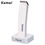 Kemei KM - 619 Portable Electric Hair Trimmer Clipper Cutting Machine with 3 Combs for Adult Baby