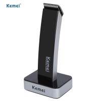 Kemei KM - 619 Portable Electric Hair Trimmer Clipper Cutting Machine with 3 Combs for Adult Baby