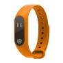 M2 0.42 Inch OLED Screen IP67 Waterproof Heart Rate Monitor Fitness Tracker Smart Bracelet for Android iOS Phone - Orange