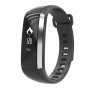 M2 Intelligent Heart Rate Band Blood Pressure Oxygen Oximeter Sport Bracelet Wrist Watch For iOS Smart Android Phone - Black