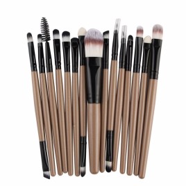 MAANGE Professional 15pcs Cosmetic Make-Up Foundation Make Up Multipurpose Eye Shadow Eyeliner Lip Brushes Set Kit
