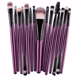 MAANGE Professional 15pcs Cosmetic Make-Up Foundation Make Up Multipurpose Eye Shadow Eyeliner Lip Brushes Set Kit
