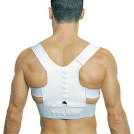 Magnetic Posture Support Corrector Back Pain  Young Belt Brace Shoulder