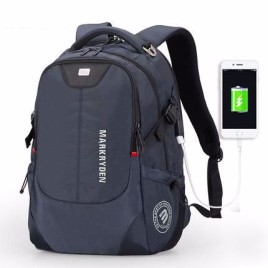 Mark Ryden Men's Backpack Fashion Multifunction USB Charging Men 15inch Laptop Backpacks Bisiness Bag For Men