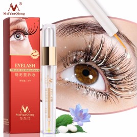 MeiYanQiong Liquid Serum Enhancer Eye Lash Longer Thicker Better than Eyelash Extension Powerful Makeup Eyelash Growth Treatments 